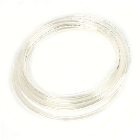 TrAdE Shop Traesio - Tubo Acrilico 8mmx10mt Cavo Flessibile Per Aria Acqua Acquario Carburante Travaso -