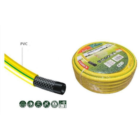 TrAdE Shop Traesio - Tubo Irrigazione Retinato Professionale 3/4" 30metri Flessibile Giardino 9009802 -