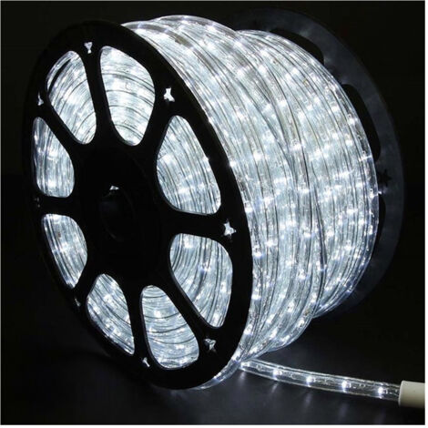 Renna luminosa effetto neon con led bifacciale addobbi natalizi per