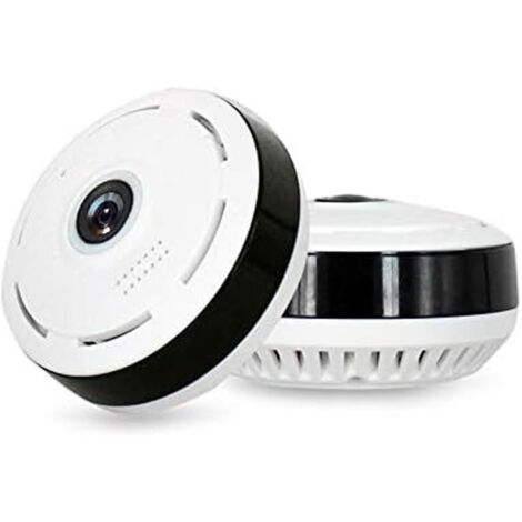 TrAdE Shop Traesio - Videocamera Telecamera Panoramica A 360 Wifi Ip Video Sorveglianza Eye S 3.0mp -