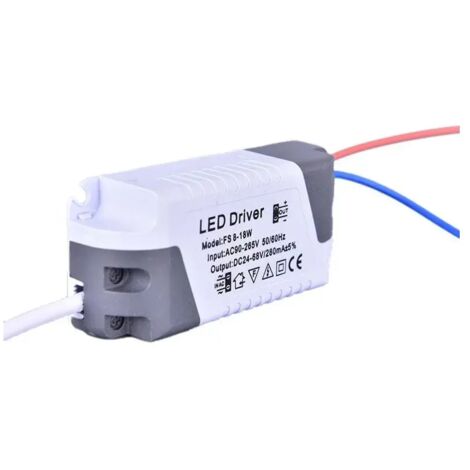 Trade Shop - Transformador De Fuente De Alimentación Para Foco Empotrado 3 7 9 12 15 18w 25watt - -15-18 Watt -