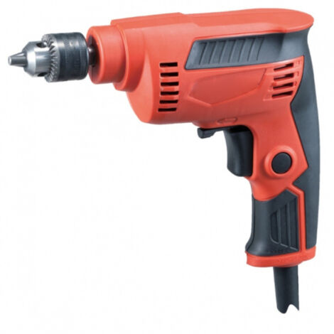 TRADE SHOP - Trapano Elettrico 450w Mandarino Autoserrante Compatto Con Gancio Da Cintura -