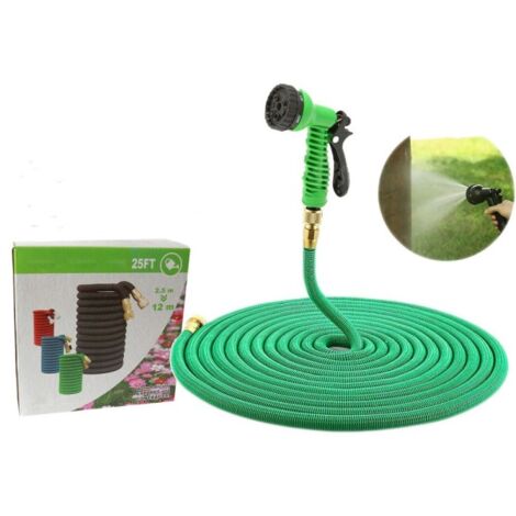 FITT YOYO Club 10m Tubo Estensibile da Giardino con Pistola multigetto,  borsa contenitore e supporto per