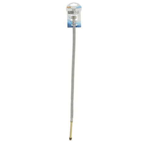 TRADE SHOP - Tubo Flessibile Flessibili Rubinetto Miscelatore Acqua 50 Cm F 3/8 X M10/1 69397 -