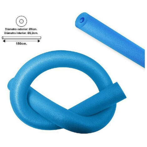 TRADE SHOP - Tubo Galleggiante Per Piscina ø6x150cm Blu Per Esercizi Giochi In Acqua 062899b -