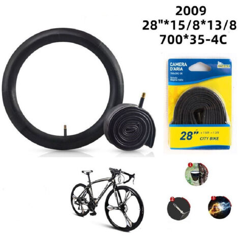 Trade Shop - Tubo Interior De La Bicicleta 28 "700 X 35-42c 1x 5/8 1x 3/8 Reina Válvula Italia 2009 -