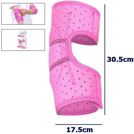 Trade Shop - Tutor De Soporte De Banda Elástica De Codo Para Alergia A Los Niños De Codo Rosa M -