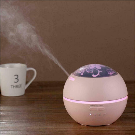 Trade Shop - Umidificatore Ad Ultrasuoni Depuratore 150ml Diffusore Aromi Pure Essence -