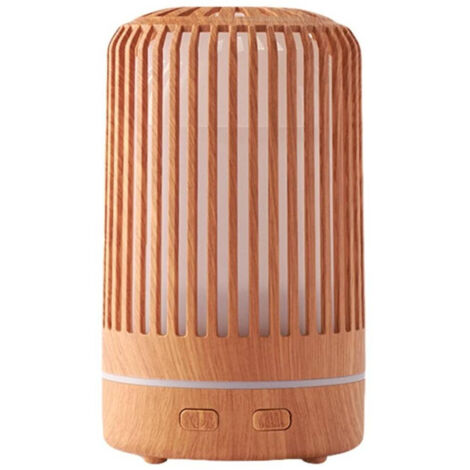 TRADE SHOP - Umidificatore Per Ambiente Aromaterapia Oli Essenzili Con Luce Notte Profumatore -