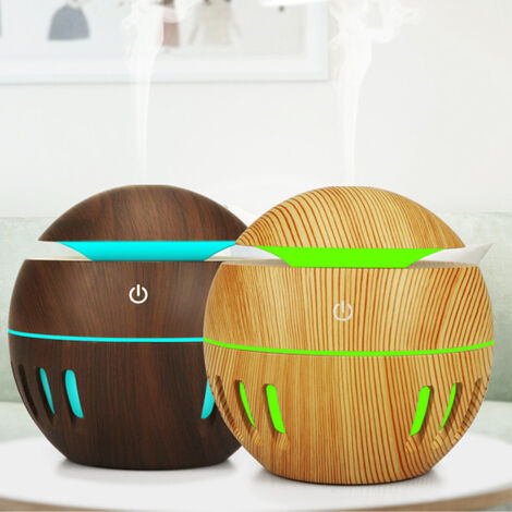 Trade Shop - Umidificatore Ultrasuoni Diffusore Di Aromi Oli Essenziali Per Aromaterapia Usb -