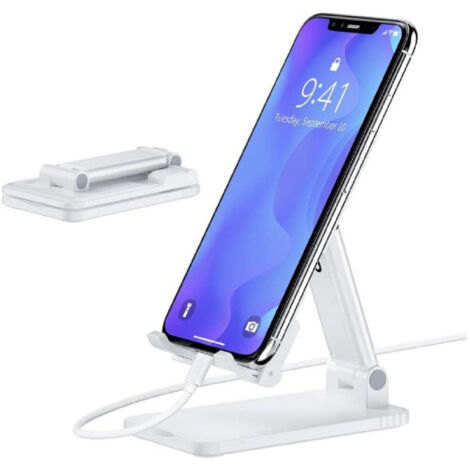 Trade Shop - UNIVERSAL EINSTELLBARER HANDYHALTER FÜR TABLET-TELEFON Q-ZL304 -