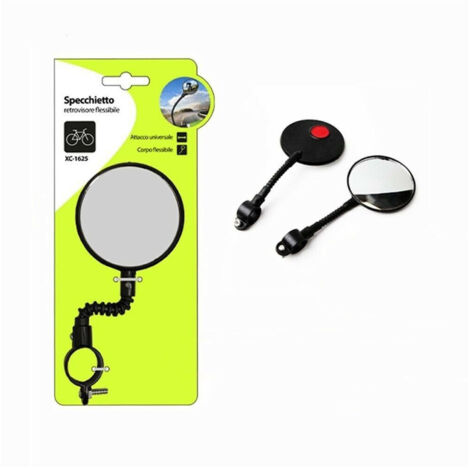 Trade Shop - UNIVERSAL FLEXIBLE KÖRPER RÜCKSPIEGEL FÜR FAHRRAD FAHRRAD XC-1625 -