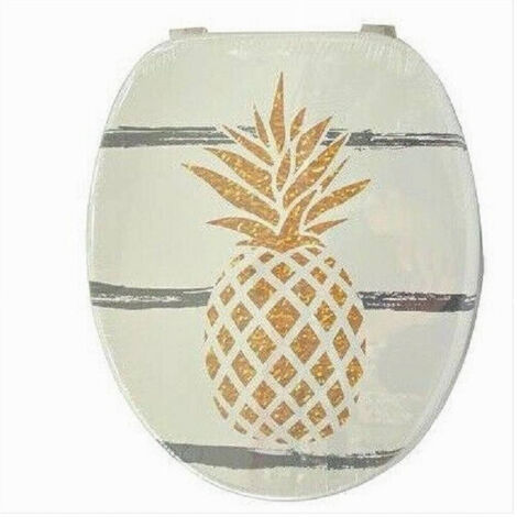Trade Shop - UNIVERSAL PVC WC-SITZ MIT ANANAS 59026 -