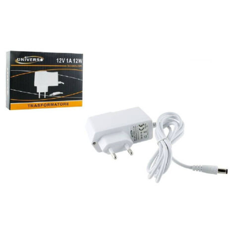 Trade Shop - UNIVERSAL-STROMVERSORGUNG 12V 1A TRANSFORMATOR VIDEOÜBERWACHUNGSKAMERAS S-1AB -