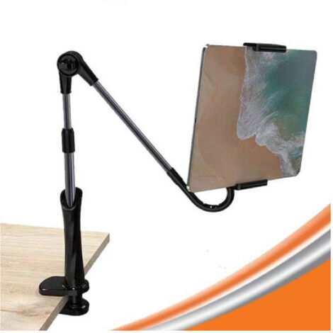 Trade Shop - UNIVERSAL-TISCHSTÄNDER VERSTELLBAR FÜR TABLET-PC-SMARTPHONE ZM2828 -