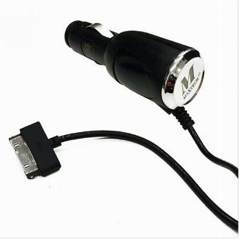 Trade Shop - USB-Autoladegerät Smartphone-Ladegerät IP4 5V-1000MA MAXTECH MA-C007-IP4 -