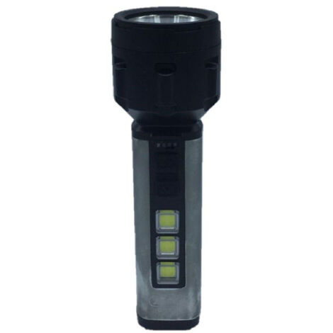 Trade Shop - Usb Led Recaricabile 5w+3 Luci Cob Cambio Exursiones Caccia Q-led66 -