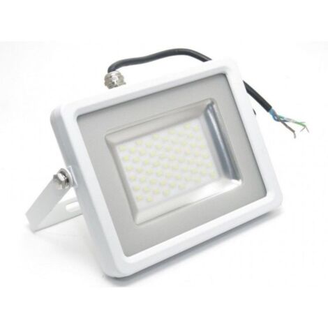 BenzoTronic - Faro a LED da esterno V-TAC 100W 220V luce bianca naturale  con cavo da 1mt.