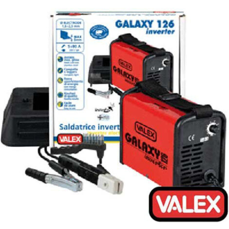 Trade Shop - VALEX GALAXY 126 INVERTER BELÜFTETES DC-SCHWEISSGERÄT -