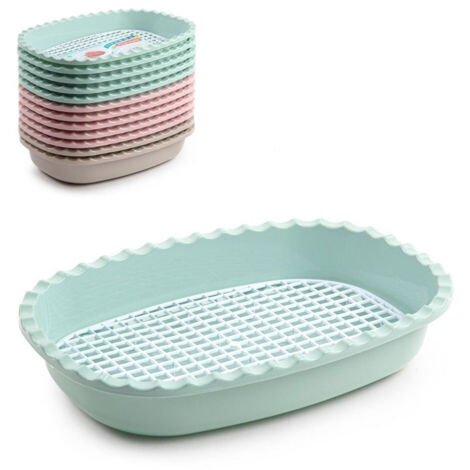 Trade Shop - Vassoio Defrost Profondo Ovale In Plastica Per Scongelare Portare Cibi 115001a -