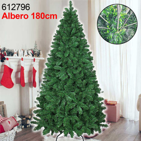 Trade Shop - Verde Artificial Super Vino árbol De Navidad 180cm Efecto Realista 832punte -