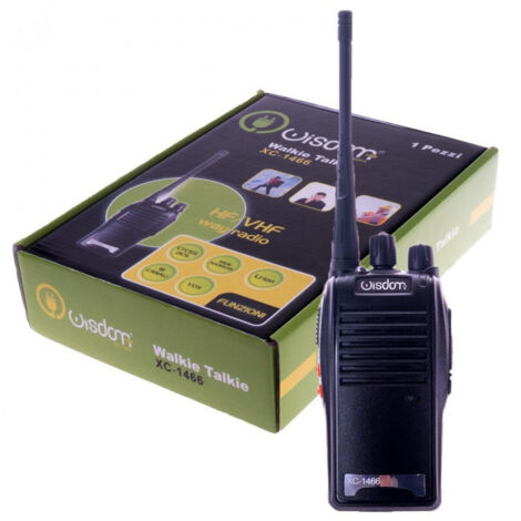 Trade Shop - WALKIE TALKIE TRANSCEIVER WEISHEIT LEISTUNG 5W 16 KANÄLE LITHIUM BATTERIE -