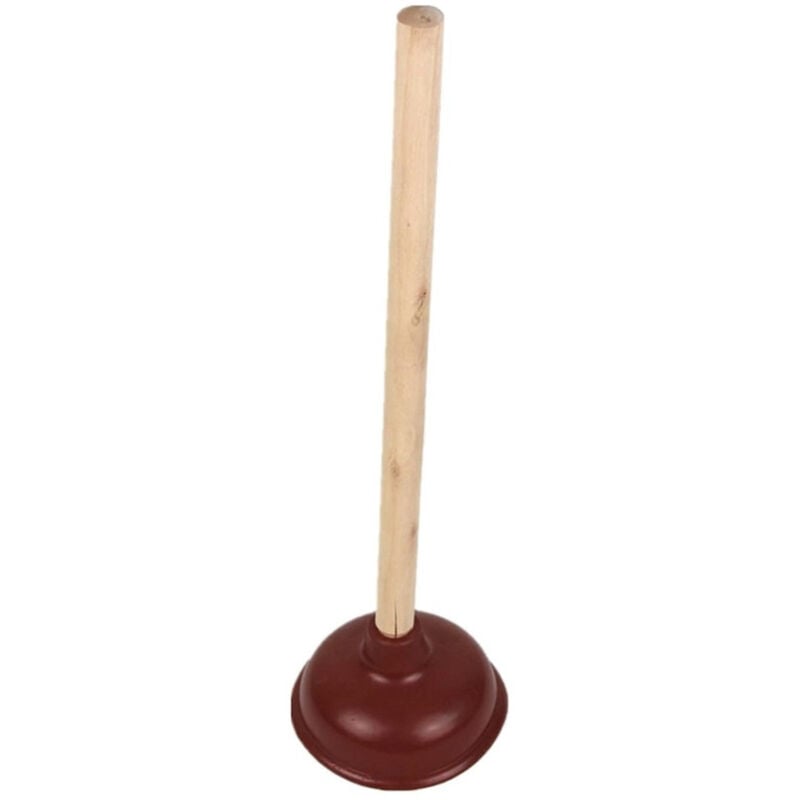 Image of Trade Shop - STURALAVANDINO STURA LAVANDINI PER TOILET 13.5CM CON MANICO IN LEGNO 10116 -