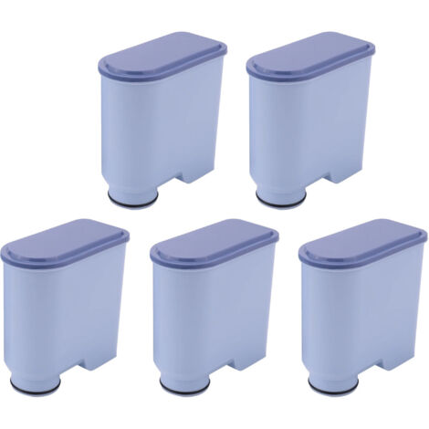 Trade-Shop Wasserfilter für Philips EP3510, EP3550, EP3551, EP4050, EP4051, EP4010, EP5961, EP5960, EP5361, EP5360, LatteGo 2231/40, LatteGo 3200, EP2231 - 5 Stück