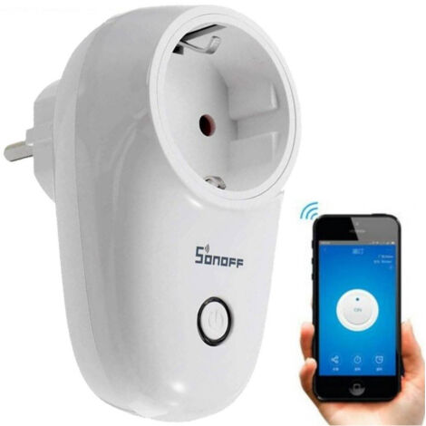 Trade Shop - Wi-fi Google Home Casa Inteligente Domótica Outlet Sonoff S26 -