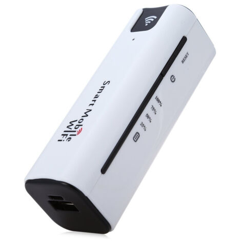 TRADE SHOP - Wireless Modem Router 3g 4g Portatile Con Batteria Sim Wcdma/hsupa/hsdpa/umts -
