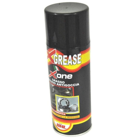 Trade Shop - Xgrease Spray Grasso Multiuso Antigoccia Lubrifica Parti Meccaniche 400ml -