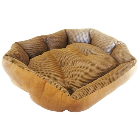 Trade Shop - ZOLLE FÜR ANIMALEN CANE oder GATT TELATO 46x32x9cm - Braun