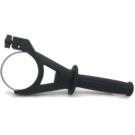 Trade-Shop Zusatzhandgriff / Handgriff / Seitengriff 75-87mm kompatibel mit Bosch GBH 10 DC, GBH 11 DE, GBH 8-45 D, GBH 8-45 DV ersetzt 2602025086