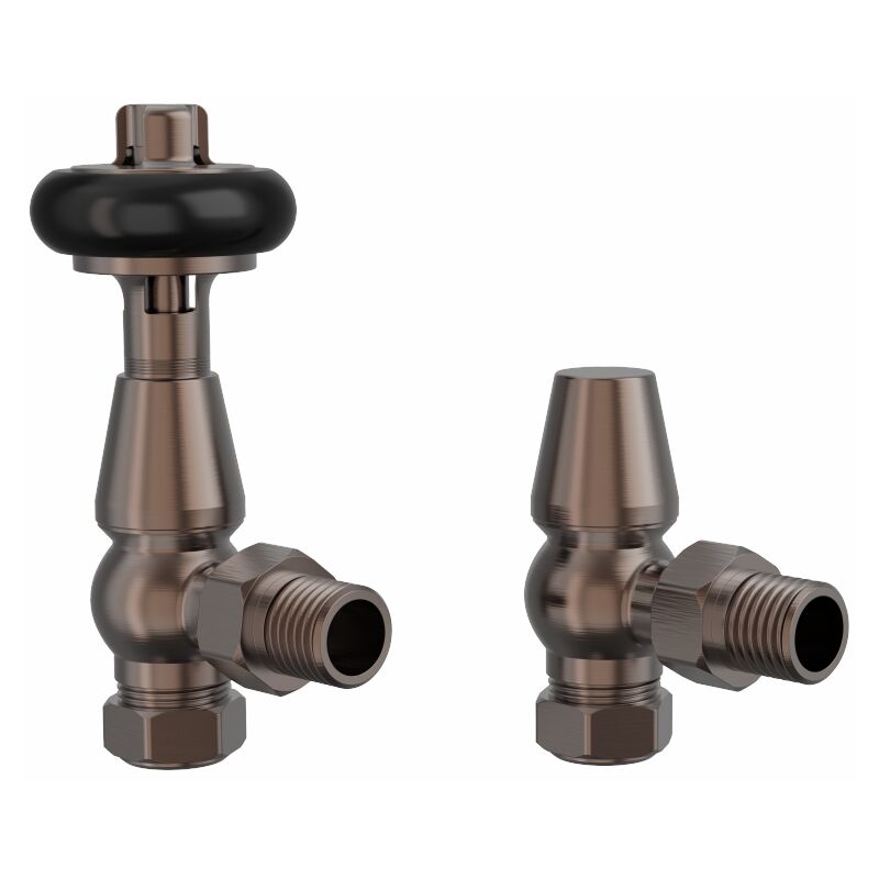 Image of Traditional Antique Design TRV Thermostatic Brass&hellip;
