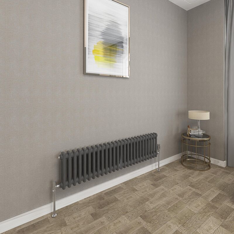 Image of Traditional Cast Iron Style Radiator Horizontal&hellip;