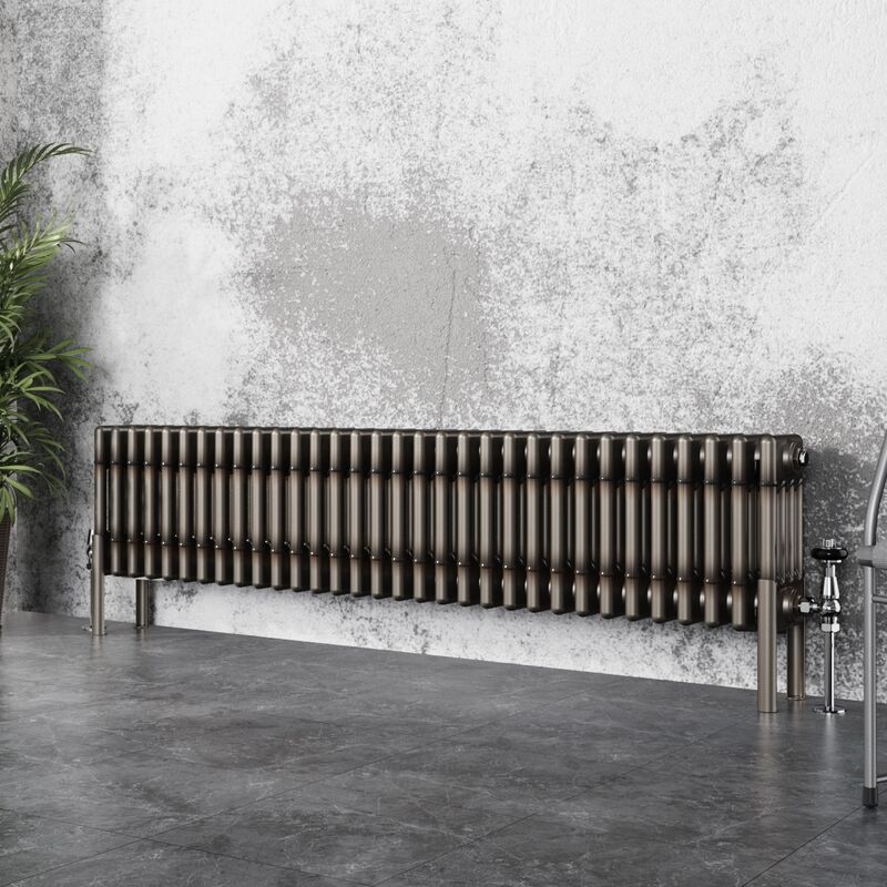 Image of Traditional Cast Iron Style Radiator Raw&hellip;