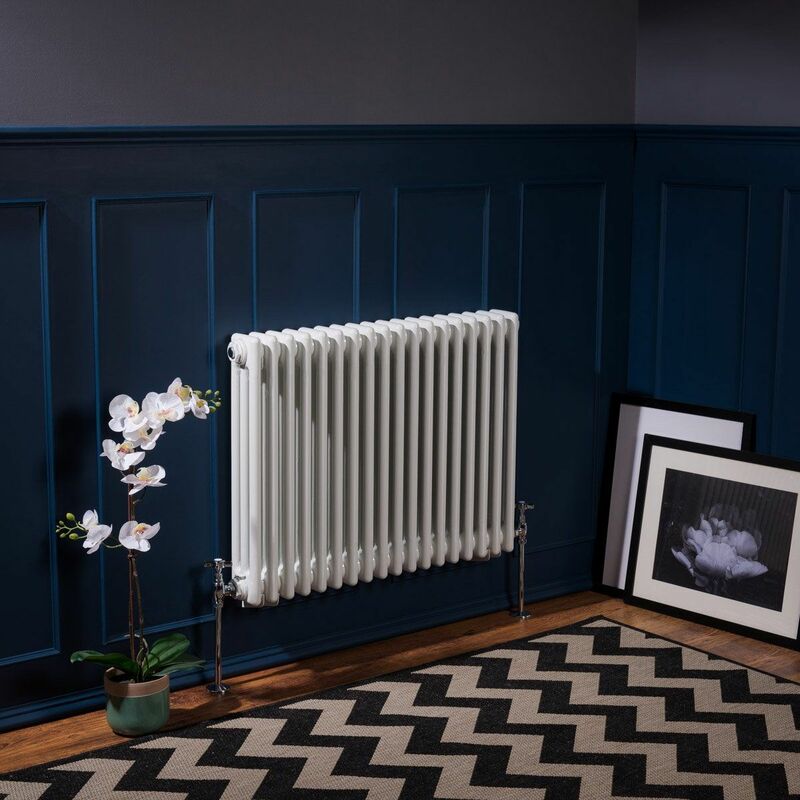Image of Warmehaus - Traditional Radiator White Triple&hellip;