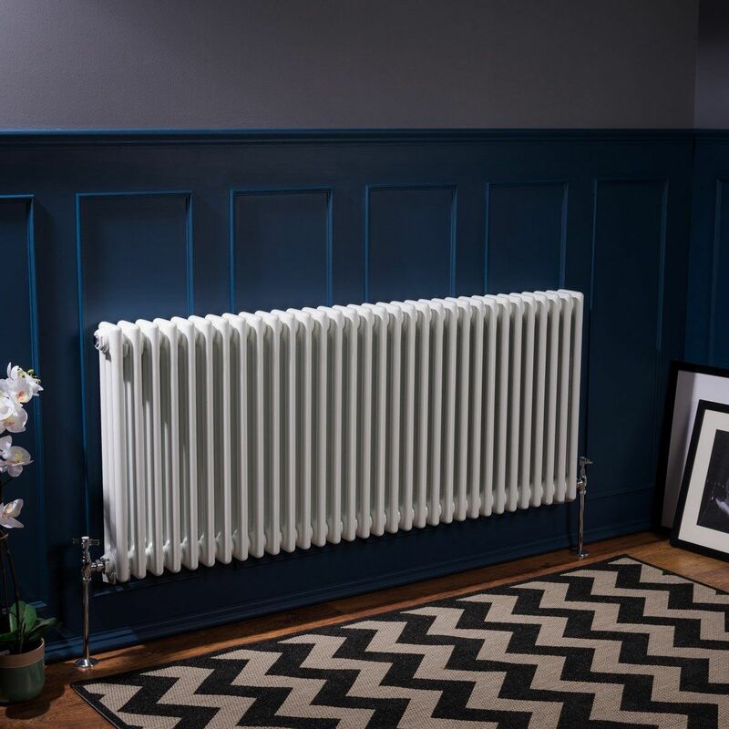 Image of Warmehaus - Traditional Radiator White Triple&hellip;