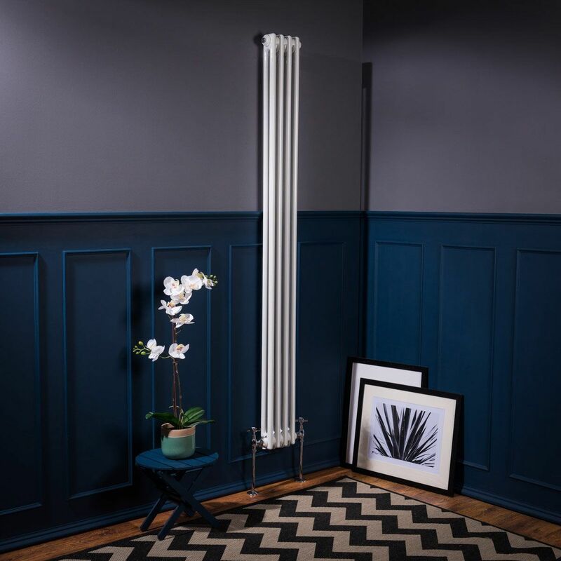 Image of Warmehaus - Traditional Radiator White Double&hellip;
