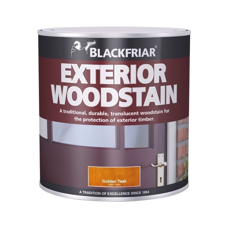 Blackfriar - BF0010002D1 Traditional Exterior Woodstain Nut Brown 1 litre BKFTEWSNB1L