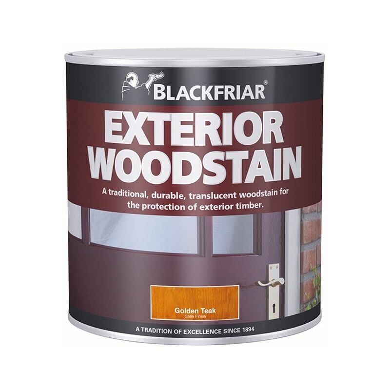 Blackfriar - BF0010001E1 Traditional Exterior Woodstain Golden Teak 500ml BKFTEWSGT500