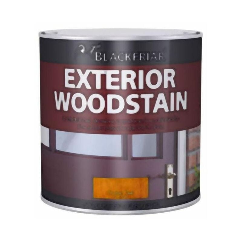 Blackfriar - Traditional Exterior Woodstain Nut Brown 500ml BKFTEWSNB500 - Brown