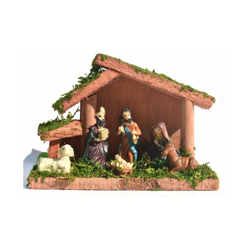 Traditional Nativity Scene - Multicoloured, 167，511cm