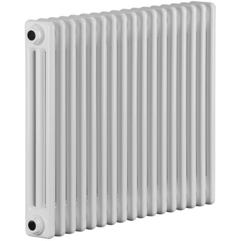 Traditional White  3  Column Radiators 480mm high 821 mm wide