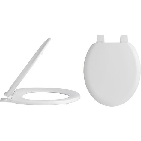 Traditional Wooden Bottom Fix with Plastic Hinges - White