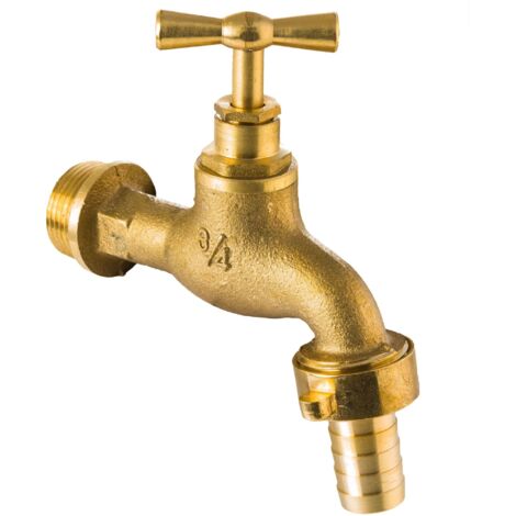 Traditioneller Wasserhahn aus Messing 3/4 Zoll