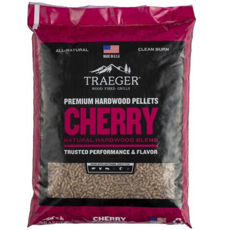 TRAEGER Pellets pour barbecue Cherry - Sac de 9 kg - 100% naturel