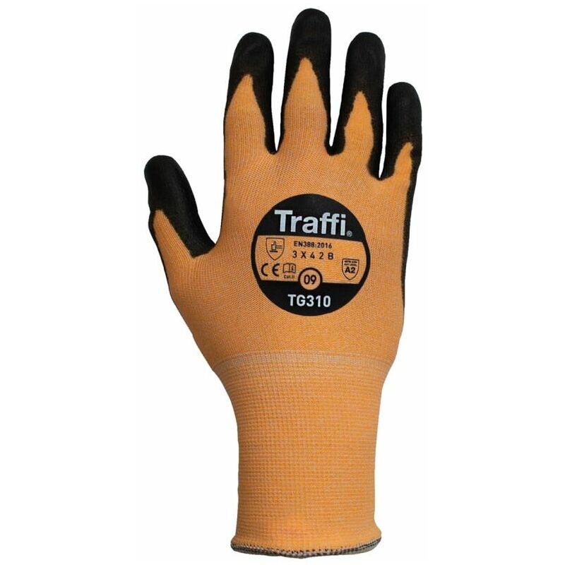 TraffiGlove X-Dura Fine Gauge Pu Glove Cut B Size 10