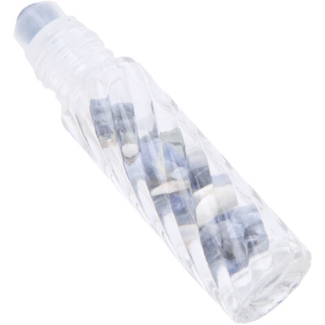Tragbare 10-ml-Roll-on-Flasche für ätherische Öle – Blaue Glaskugel, ideal für Aromatherapie und natürliche Pflege
