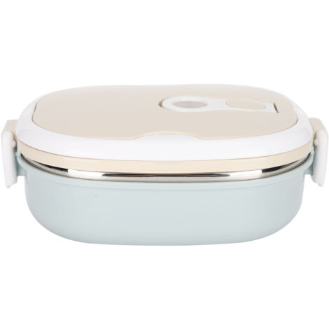 Tragbare, 900 ml isolierte Lunchbox aus Edelstahl für Kinder und Büro